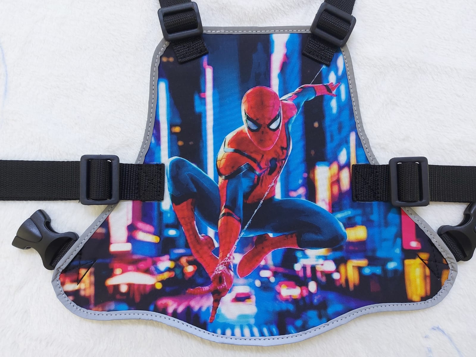 Chaleco seguridad moto para niño(a) - COLOR: Mario Bross